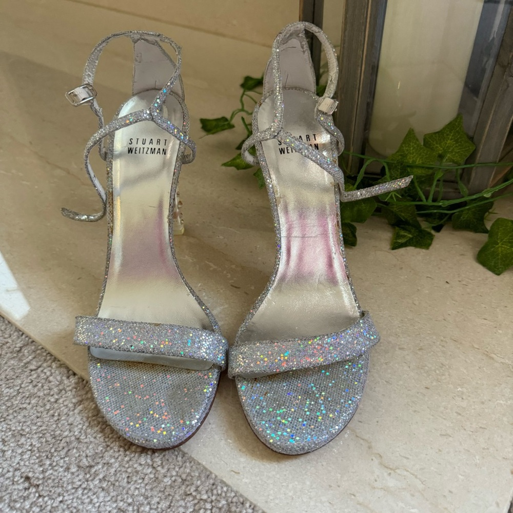 Stuart Weitzman Rhinestone Heel - Picture 2 of 14